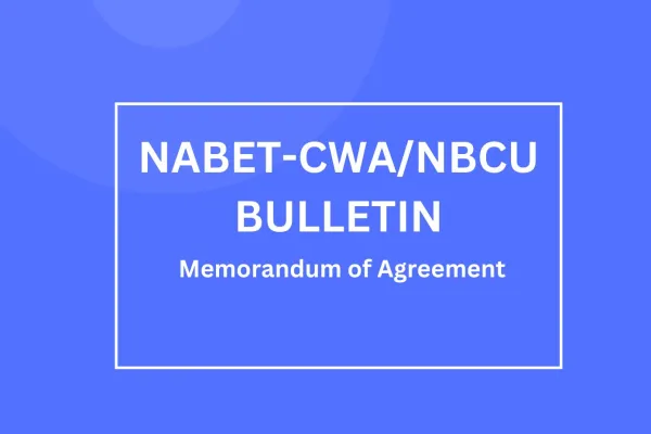 Memorandum of Agreement