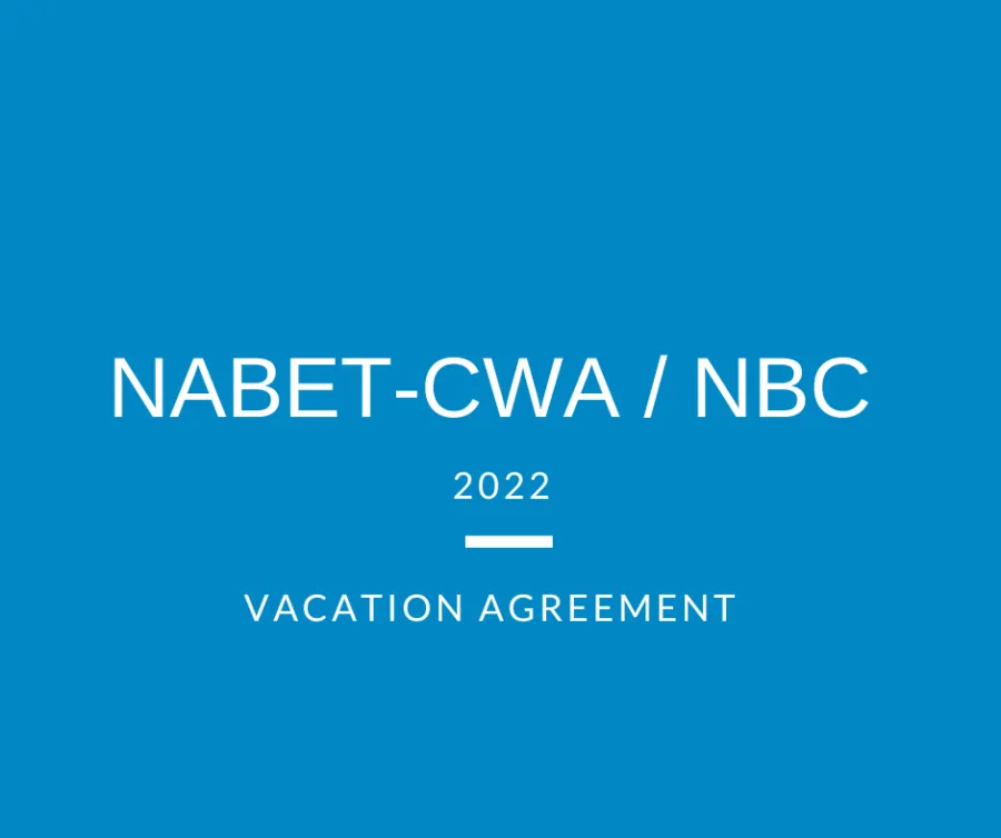 2022 Vacation Agreement