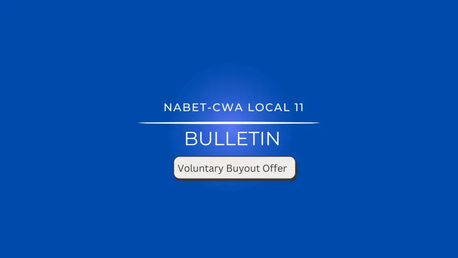 NABET-CWA Local 11 Bulletin