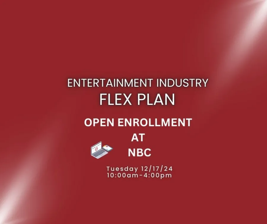 Entertainment Industry Flex Plan Open Enrollment at NBC